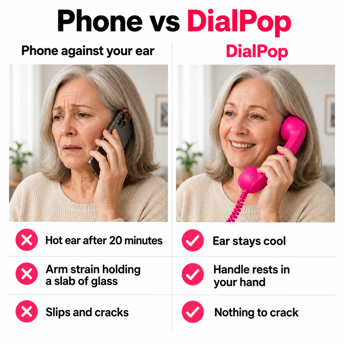 DialPop™ Retro Handset